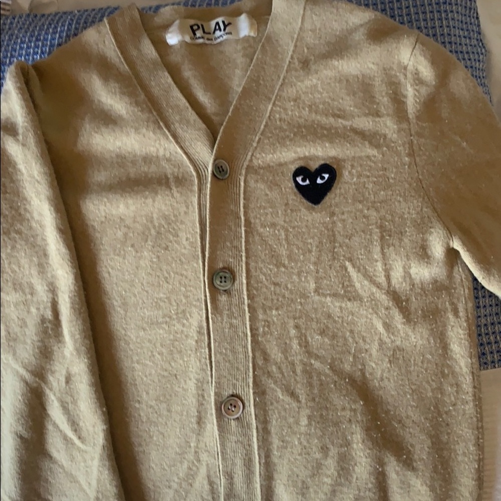 COMME des GARCONS PLAY cardigan